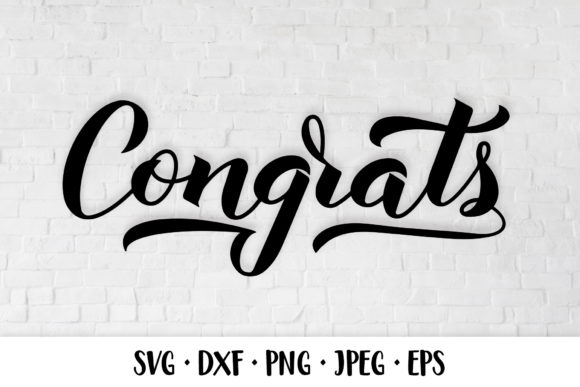 Download Congrats SVG. Party Decorations - Party decorations Collection