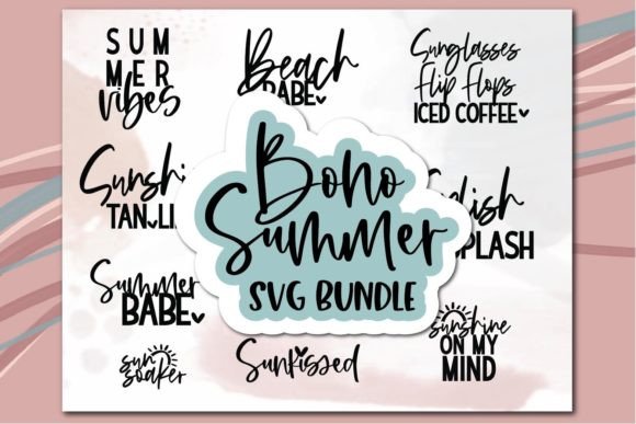 Download Boho Summer Svg Bundle - Boho summer svg Collection