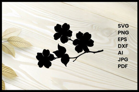 Download Spring Floral Theme Silhouette - Floral theme Collection