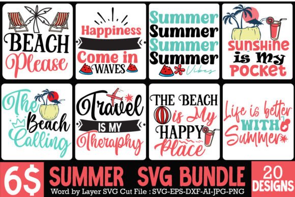 Download Summer SVG Bundle , Beach SVG Bundle - Premium Bundle