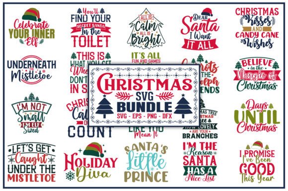 Download Christmas Holiday SVG Bundle - Premium Resources