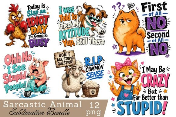 Download Farm Animal Sarcastic Quotes PNG Bundle - Sarcastic quotes png Collection