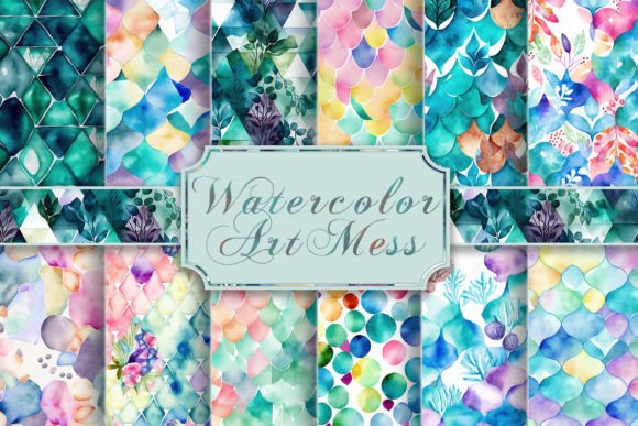 Download Watercolor Floral Theme Artistic Mess - Floral theme Collection