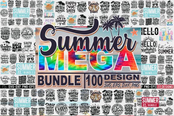 Download Summer Mega Bundle, Summer Svg Bundle - Premium Resources